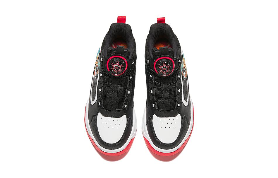 Lookbook (PS) Anta Hardloop Schoen Mid-Top ''Zwart Rood'' 312348001-12
