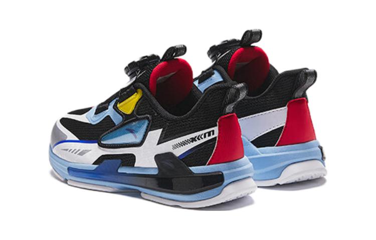 Lookbook (PS) Anta Kasut Lari Mid-Top 'Hitam Putih Biru' 312419962-1