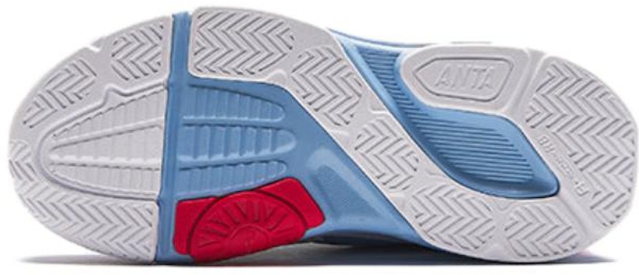 (Preschool) Anta Mid-Top Running Shoe 'Black White Blue' 312419962-1 Shop (Preschool) Anta Mid-Top Running Shoe 'Black White Blue' 312419962-1