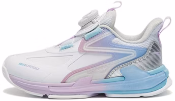(Preschool) Anta Mid-Top Running Shoe 'White Purple Silver' 322249961N-3 (Preschool) Anta Mid-Top Running Shoe 'White Purple Silver' 322249961N-3