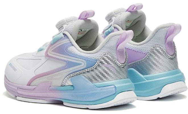 (Preschool) Anta Mid-Top Running Shoe 'White Purple Silver' 322249961N-3 Shop (Preschool) Anta Mid-Top Running Shoe 'White Purple Silver' 322249961N-3