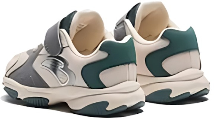 (Preschool) Anta Mid 'Grey Green Velcro' A312410006-4 Lookbook (Preschool) Anta Mid 'Grey Green Velcro' A312410006-4