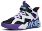 Order (Preschool) Anta Mid Black White Purple 'Cement Court' A312221166-3