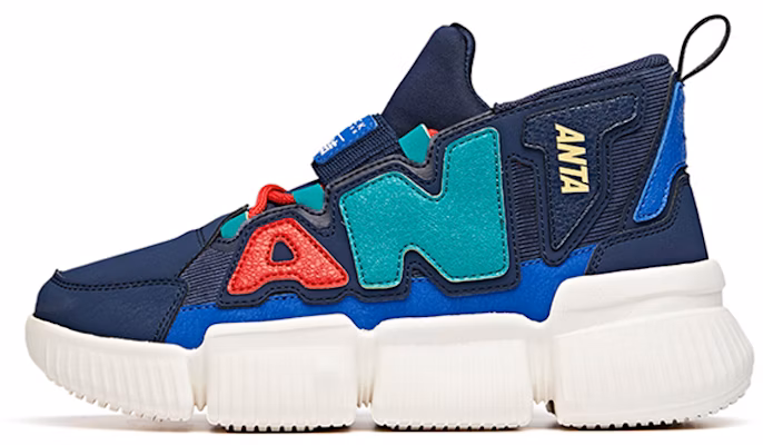 (Preschool) Anta Mid-Top 'Blue Green White' A31038830-1 Buy (Preschool) Anta Mid-Top 'Blue Green White' A31038830-1