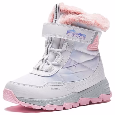 (Preschool) Anta Mid-Top Boot 'Grey Pink' A322349901-2 Order (Preschool) Anta Mid-Top Boot 'Grey Pink' A322349901-2