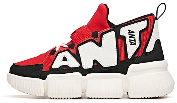 (Preschool) Anta Mid-Top Casual 'White Red' A31038830-4 Buy (Preschool) Anta Mid-Top Casual 'White Red' A31038830-4