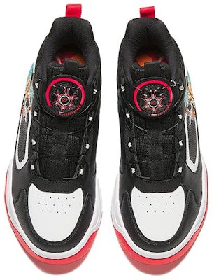 (Preschool) Anta Mid-Top Running Shoe 'Black Red' 312348001-12 Lookbook (Preschool) Anta Mid-Top Running Shoe 'Black Red' 312348001-12