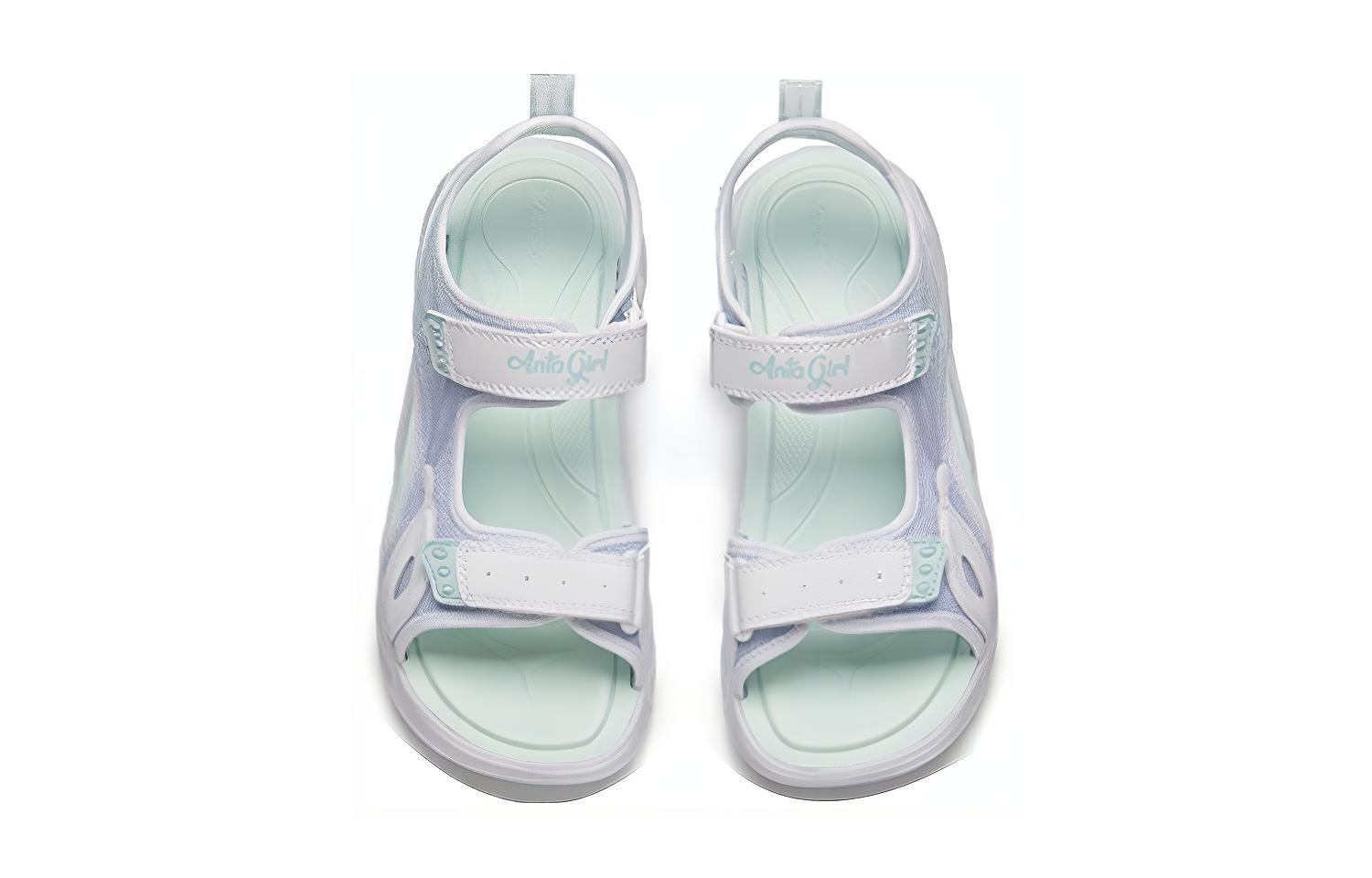 Shop (Preschool) Anta Outdoor Series Sandal 'White Green' 322226923-1