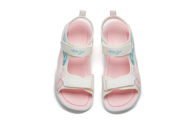 Shop (Preschool) Anta Outdoor Series Sandal 'White Pink' 322226923-3