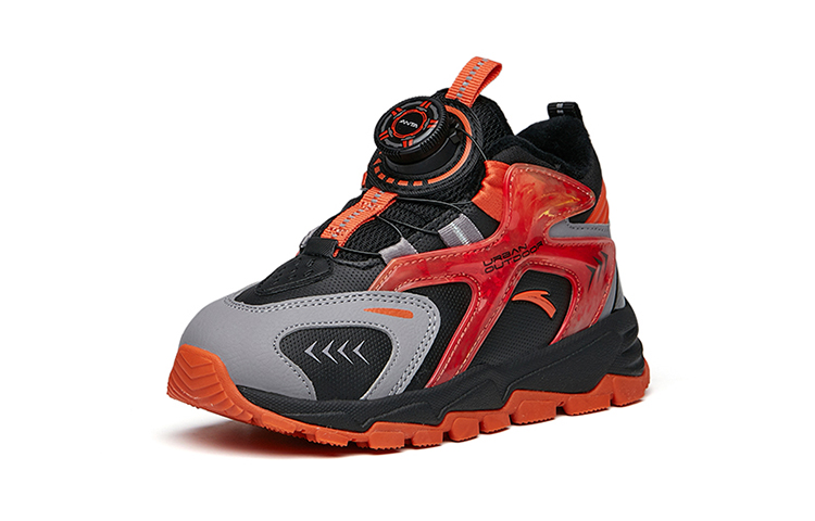 Order (Preschool) Anta Outdoor Slip-On 'Black Grey Orange' 312149962A-1