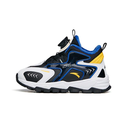 (PS) Anta Outdoor Slip-On Sneakers 'Black White Yellow'