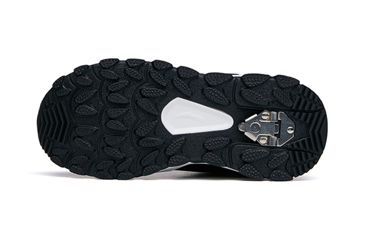 Purchase (Preschool) Anta Outdoor Slip-On Sneakers 'Black White Yellow' 312149962A-4