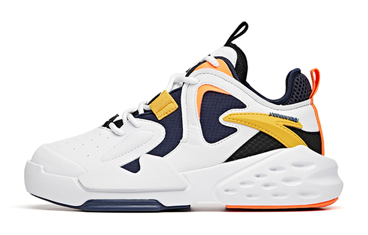 (Preschool) Anta Overbearing Low 'White Blue Yellow Orange' A31038836-2
