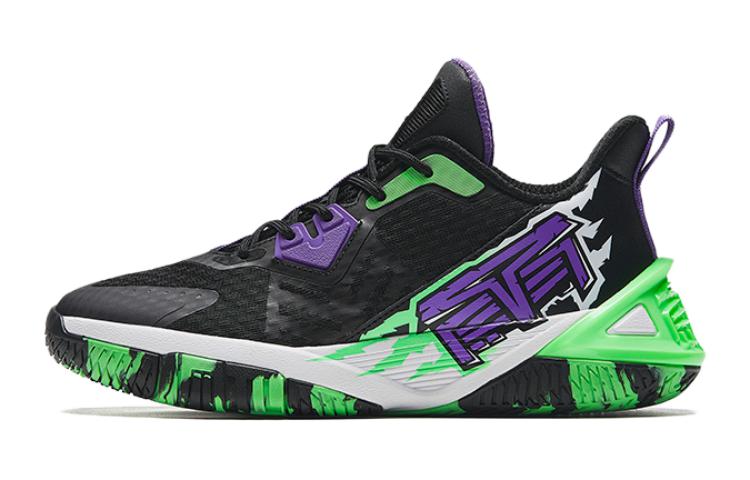 (Preschool) Anta Overbearing Mid 'Black Purple Green' 312331127-6
