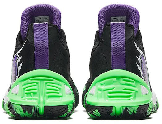 (Preschool) Anta Overbearing Mid 'Black Purple Green' 312331127-6 Shop (Preschool) Anta Overbearing Mid 'Black Purple Green' 312331127-6