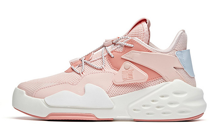 (Preschool) Anta Overbearing Mid 'White Pink' 322018856-2