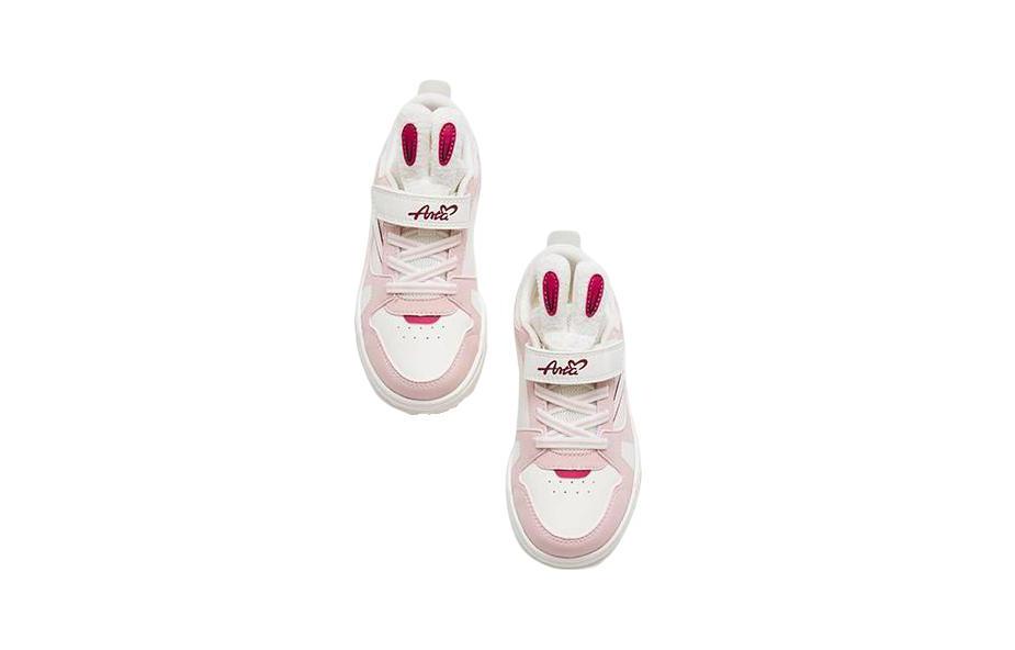 Lookbook (Preschool) Anta Rabbit Leap 'Pink Low-Top' 322319902-1