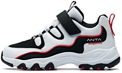 大童 Anta安踏 復古 低筒 兒童跑步鞋 黑白 Buy 大童 Anta安踏 復古 低筒 兒童跑步鞋 黑白