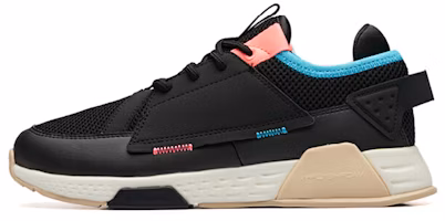 (Preschool) Anta Retro Low Running Shoe 'White Black Pink' A33938828-5 (Preschool) Anta Retro Low Running Shoe 'White Black Pink' A33938828-5