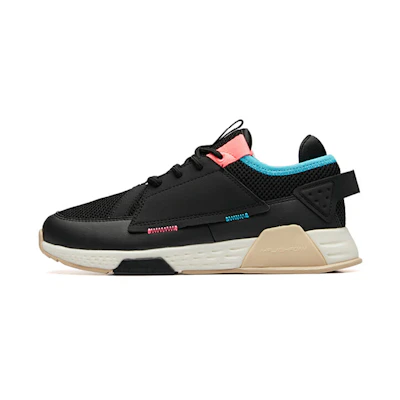 (PS) Anta Retro Low Running Shoe 'White Black Pink'
