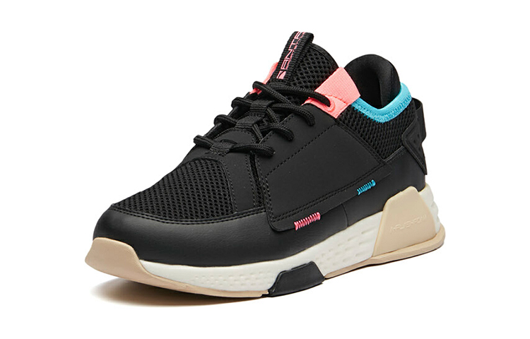 Order (PS) Anta Baskets Rétro Basses ''Blanc Noir Rose'' A33938828-5