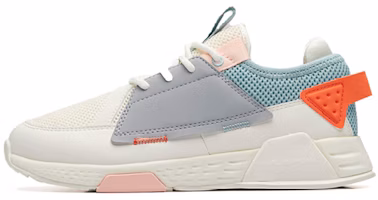 (Preschool) Anta Retro Low Running Shoes 'White Grey Aqua' A33938828-4 (Preschool) Anta Retro Low Running Shoes 'White Grey Aqua' A33938828-4