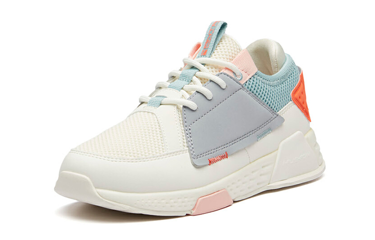 Order (PS) Chaussures de Running Basses Anta Retro ''Blanc Gris Aqua'' A33938828-4