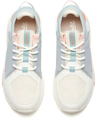 (Preschool) Anta Retro Low Running Shoes 'White Grey Aqua' A33938828-4 Lookbook (Preschool) Anta Retro Low Running Shoes 'White Grey Aqua' A33938828-4