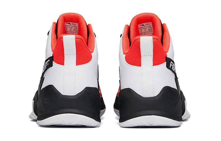 Shop (PS) Zapatillas de Baloncesto Anta Retro Velcro 'Negro Rojo Blanco' 312211105-3