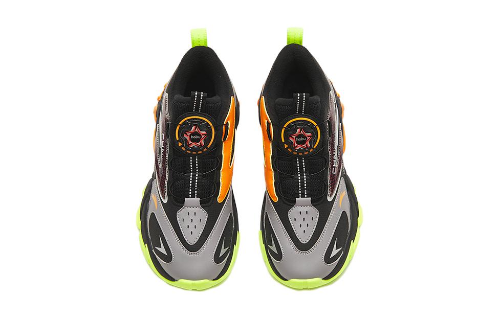 Lookbook (PS) Sneaker Casual Anta Rotary Buckle ''Nero Grigio Giallo'' 312246973-4