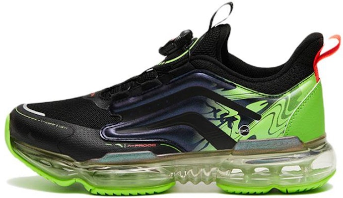 大童 Anta安踏 旋轉扣 耐磨防滑 低筒 兒童跑步鞋 黑綠 Buy 大童 Anta安踏 旋轉扣 耐磨防滑 低筒 兒童跑步鞋 黑綠