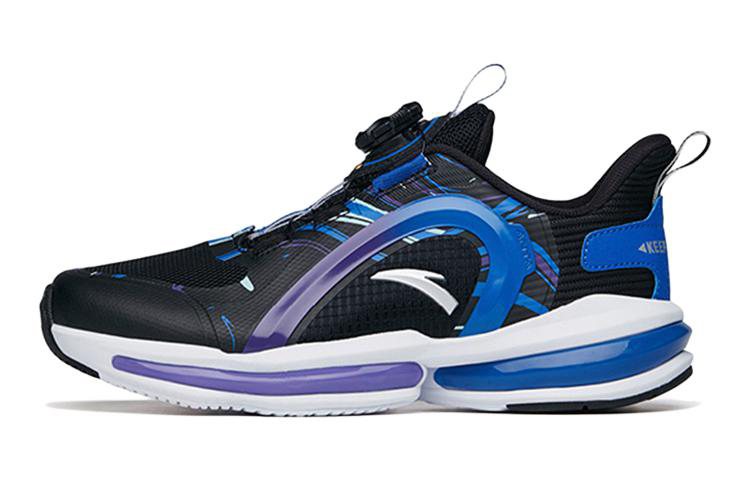 (Preschool) Anta Rotating Buckle Low 'Black Blue' 312225550-5