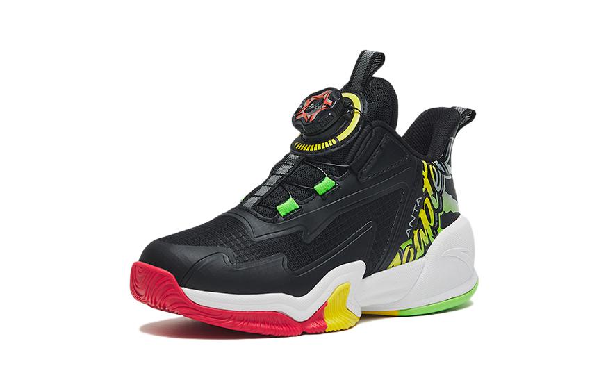 (PS) Anta Rotating Buckle Low 'Black Green Yellow' 圖 2