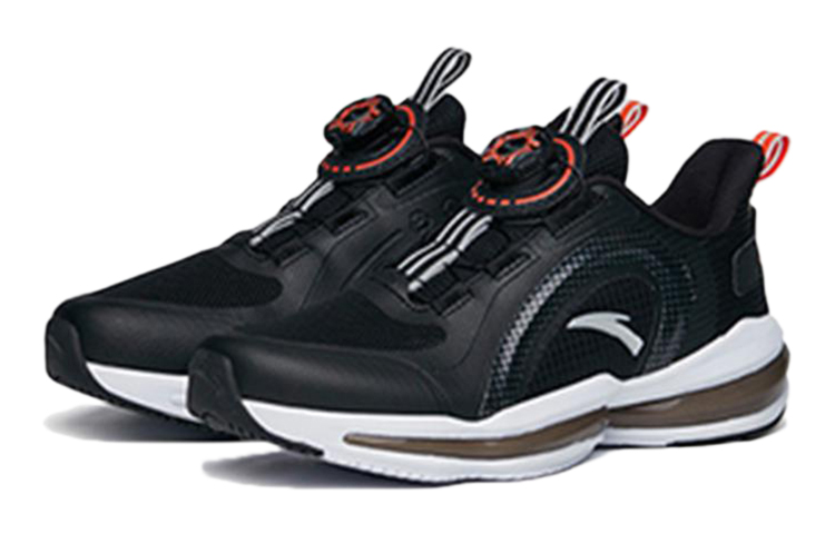 (PS) Anta Rotating Buckle Low Running Shoes 'Black Silver' 圖 3