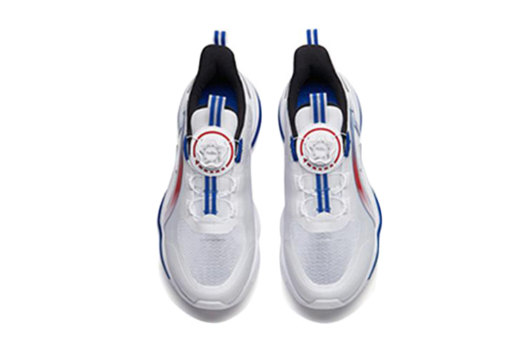 (PS) Anta Rotating Buckle Low Running Shoes 'White Blue' 圖 4