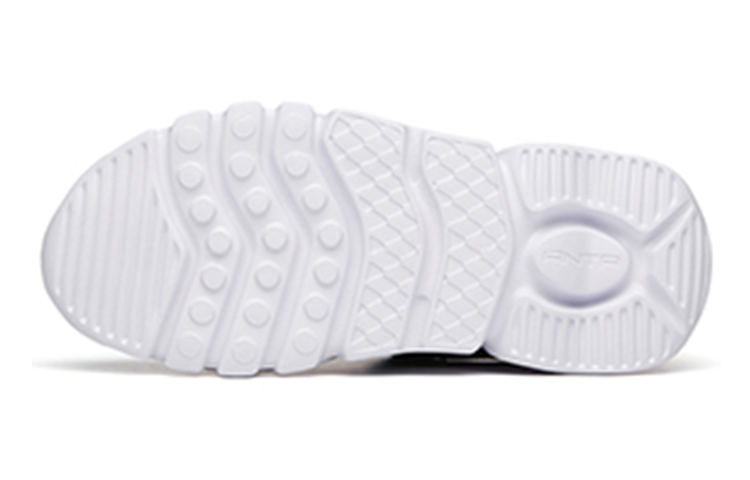 (PS) Anta Rotating Buckle Low Running Shoes 'White Black Orange' 圖 6