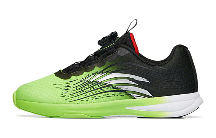 (PS) Anta Rotating Knob Jump Rope Running Shoe 'Black Green'