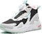 (Preschool) Anta Round Toe 'Black White' 322346915-3
