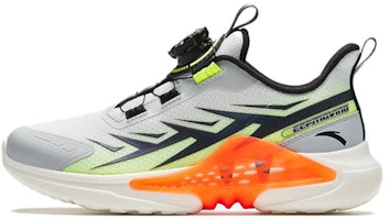 (Preschool) Anta Round Toe Comfort 'White Green' A312415506-1 (Preschool) Anta Round Toe Comfort 'White Green' A312415506-1