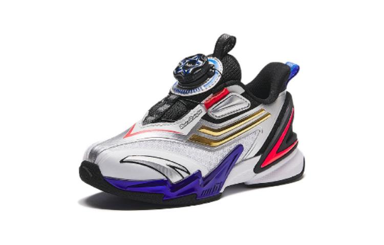 Order (Preschool) Anta Round Toe Knob 'Black White' 312419961-1