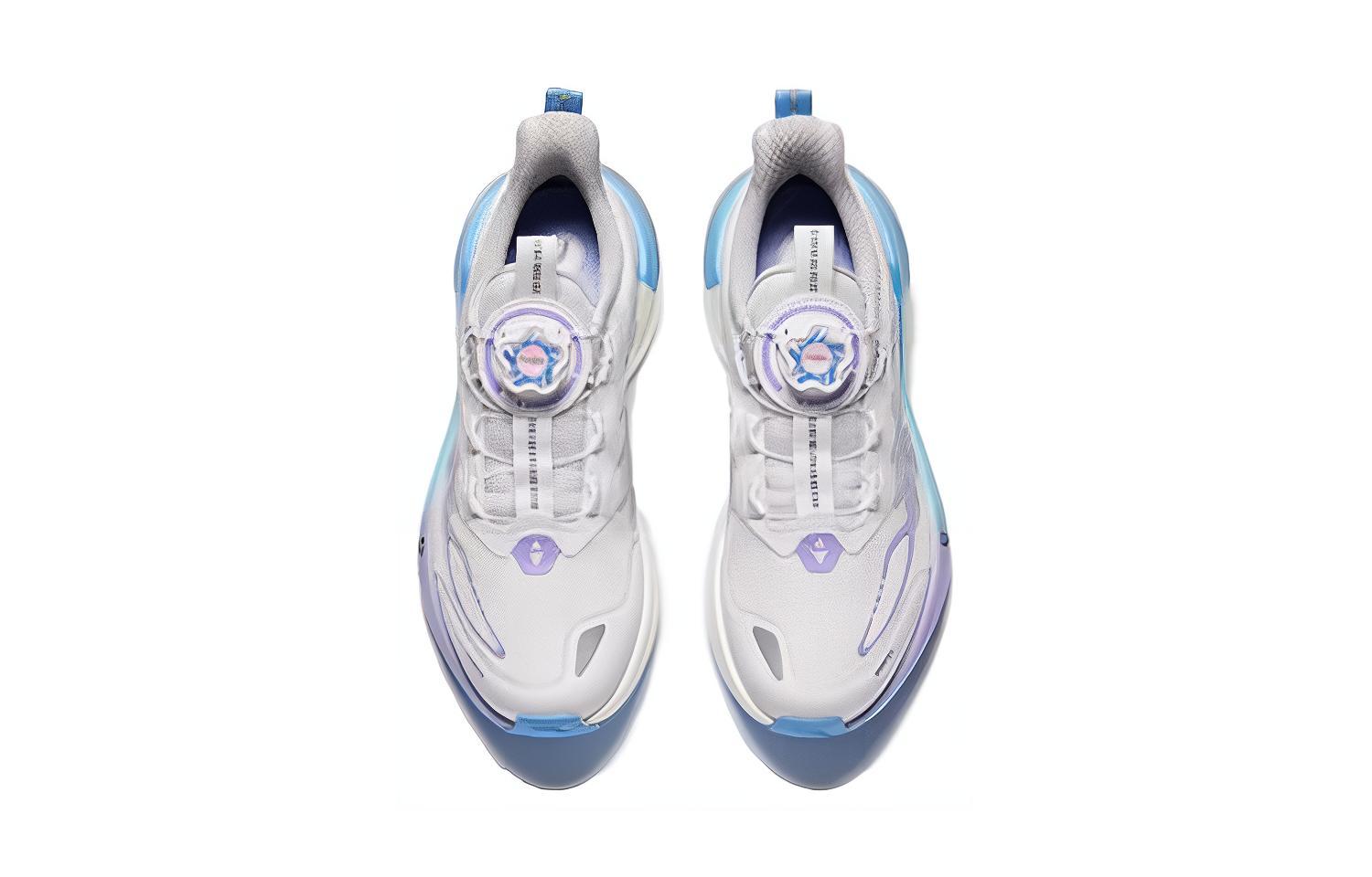 Lookbook (PS) Anta Punta Tonda Comfort Professionale Basso ''Bianco Argento Blu'' 322345511-1