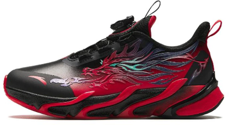 (PS) Anta Lage Sneakers ''Zwart Rood'' Met Ronde Neus 312415511N-10 Buy (PS) Anta Lage Sneakers ''Zwart Rood'' Met Ronde Neus 312415511N-10