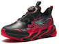Order (PS) Anta Lage Sneakers ''Zwart Rood'' Met Ronde Neus 312415511N-10