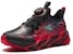 (Preschool) Anta Round Toe Knob Low 'Black Red' 312415511N-10
