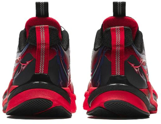 (PS) Anta Lage Sneakers ''Zwart Rood'' Met Ronde Neus 312415511N-10 Shop (PS) Anta Lage Sneakers ''Zwart Rood'' Met Ronde Neus 312415511N-10