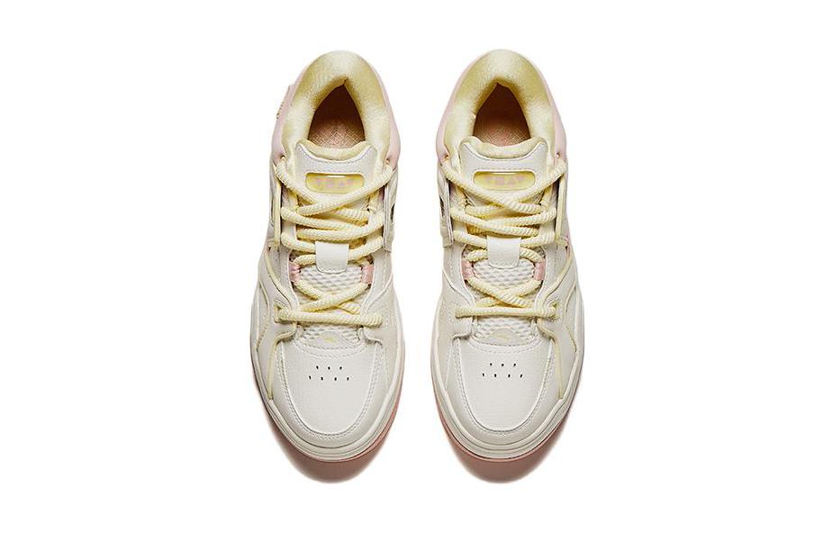 Lookbook (PS) Anta Lage Sneakers Veters ''Wit Roze Geel'' 322418005-4
