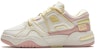 (Preschool) Anta Round Toe Lace-Up Low Top 'White Pink Yellow' 322418005-4