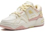 Order (Preschool) Anta Round Toe Lace-Up Low Top 'White Pink Yellow' 322418005-4