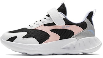 (Preschool) Anta Round Toe Velcro 'Black White Pink' A322415503-1 (Preschool) Anta Round Toe Velcro 'Black White Pink' A322415503-1