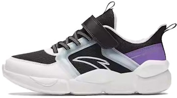 (Preschool) Anta Round Toe Velcro Low 'Black Purple' A322345508-4 (Preschool) Anta Round Toe Velcro Low 'Black Purple' A322345508-4